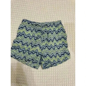 Social Tourist Blue And Green Shorts Women’s M